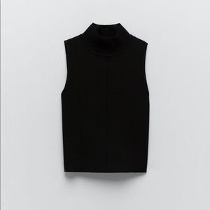 Zara Sleevless Knit Top